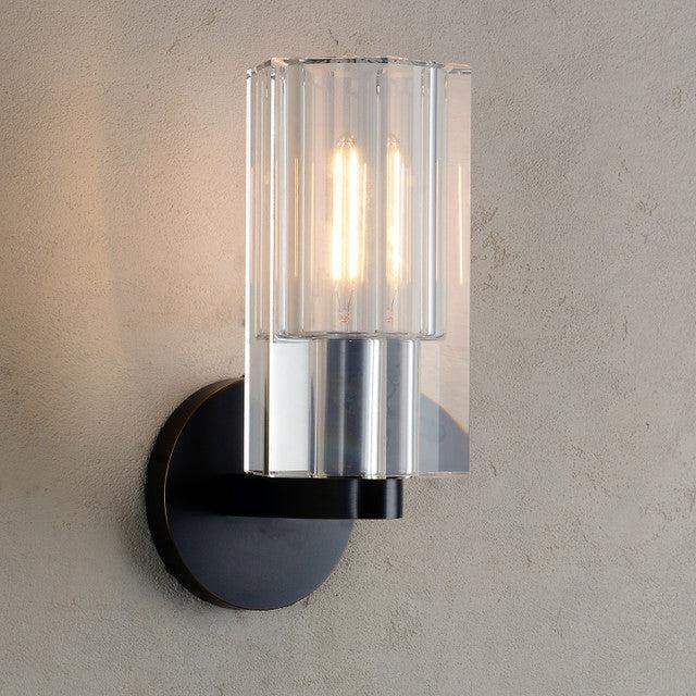 Arcachen Crystal Wall Sconce 9"H - GILDLAMPS