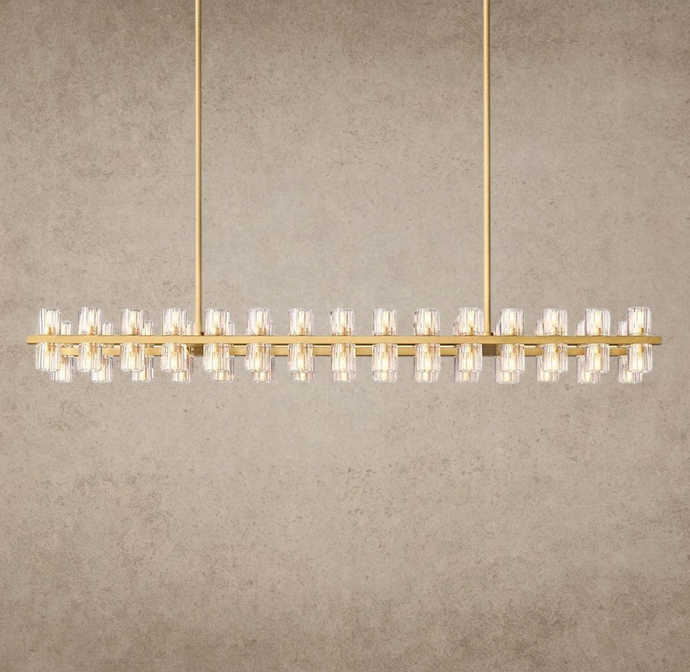 Arcachon LED Rectangular Chandelier 54 inch, 72 inch