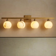 Arica Alabaster Sconce 4 Light - GILDLAMPS