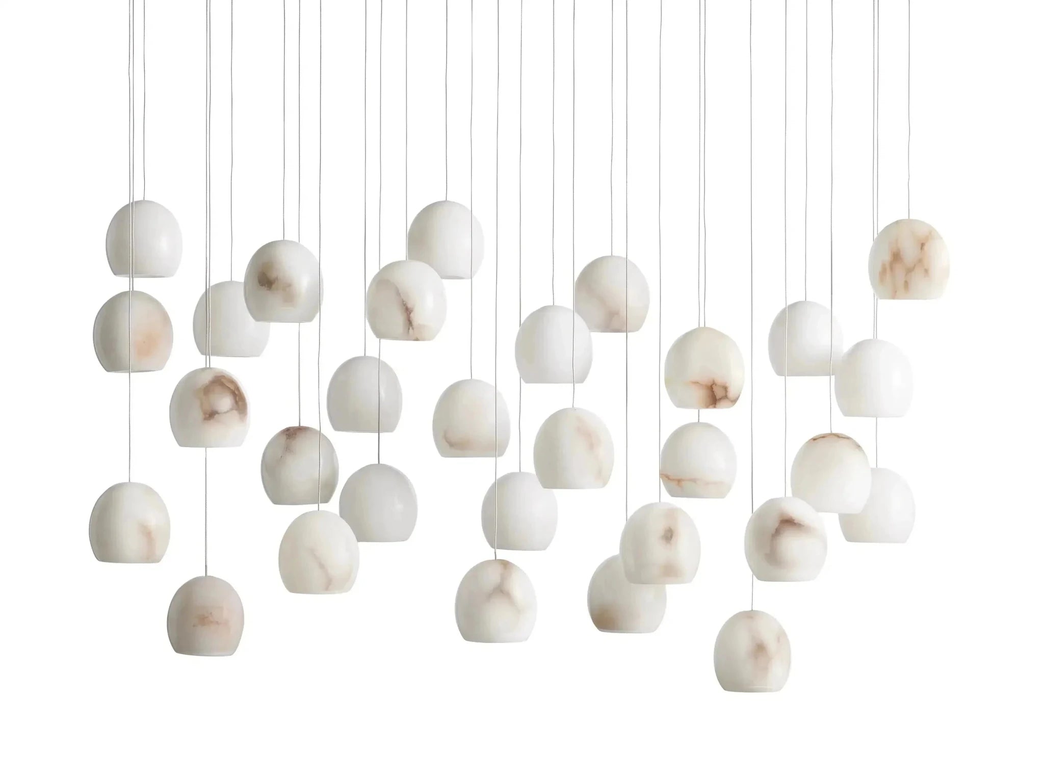 Arica Rectangular Chandelier 15/30 Light - GILDLAMPS