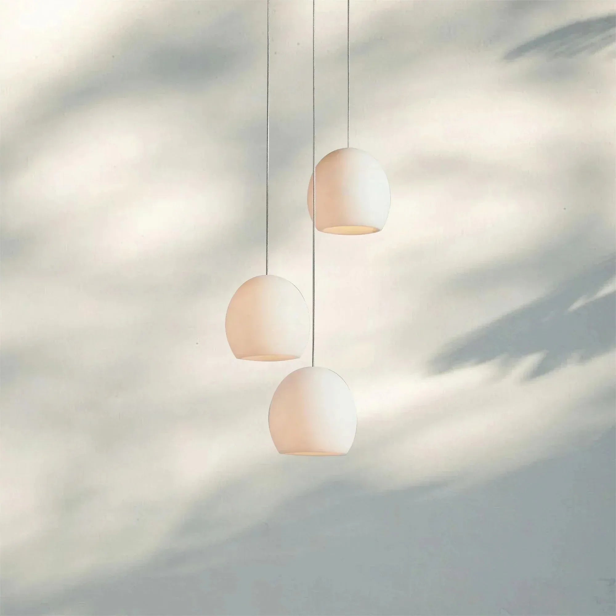 Arica Round Alabaster Chandelier Light - GILDLAMPS