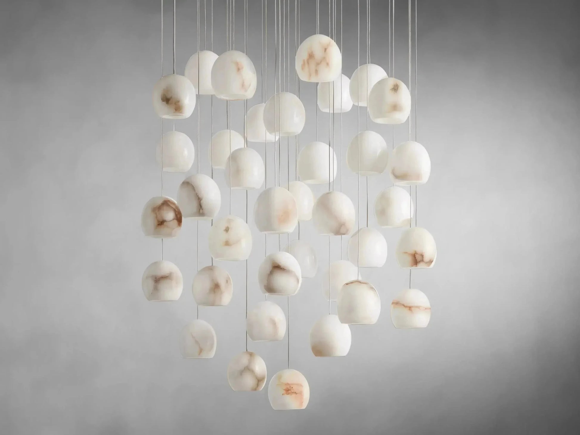 Arica Round Chandelier 3/7/15/36 Light - GILDLAMPS