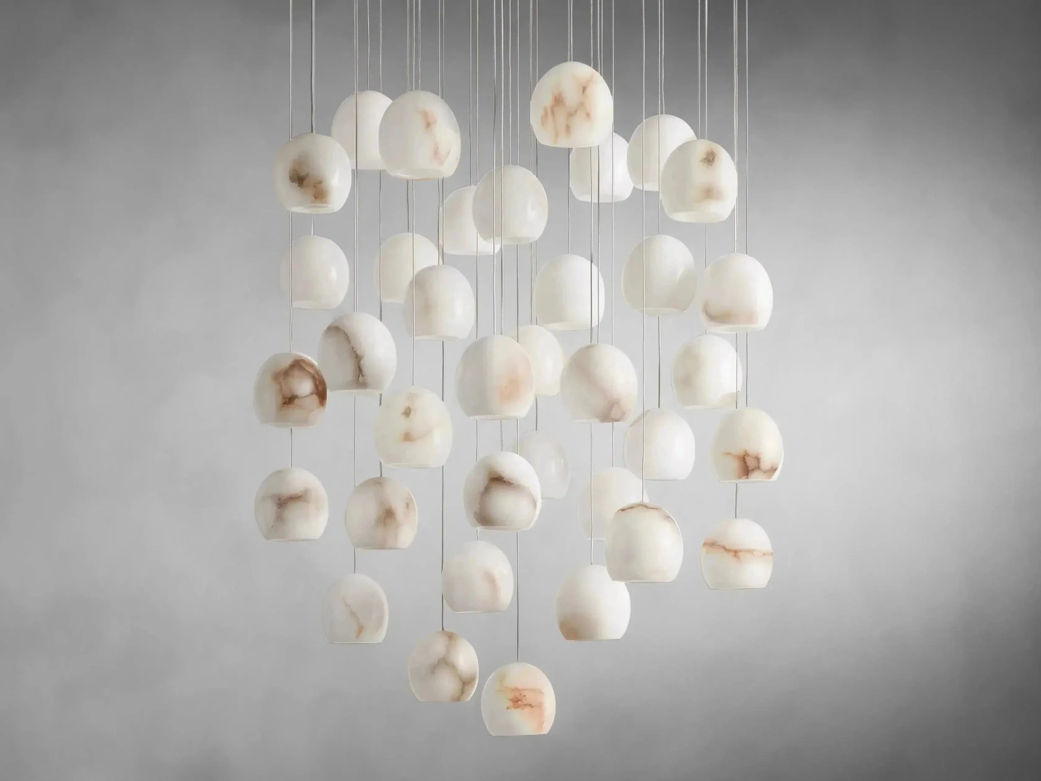 Arica Round Chandelier 3/7/15/36 Light - GILDLAMPS