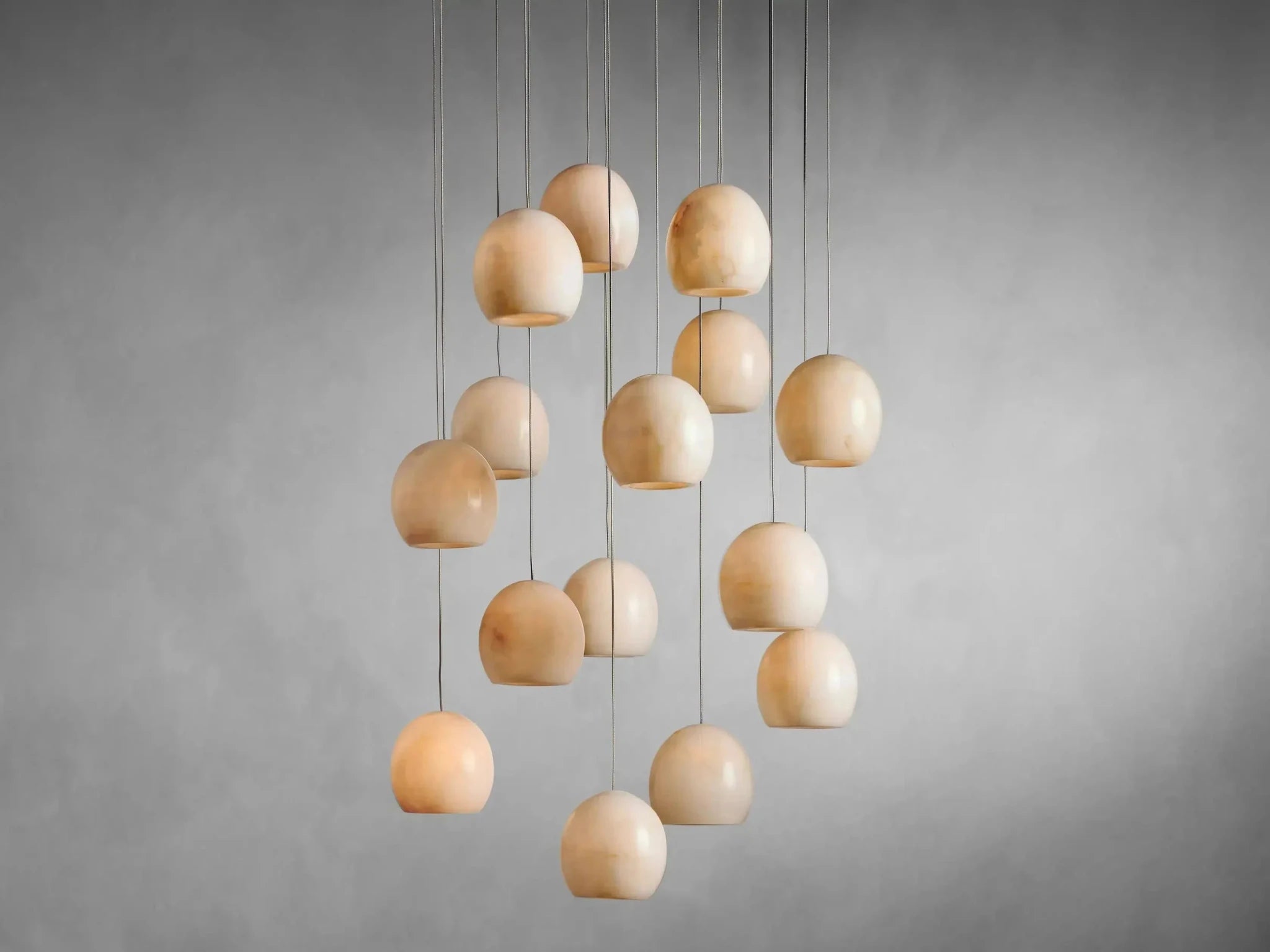 Arica Round Chandelier 3/7/15/36 Light - GILDLAMPS
