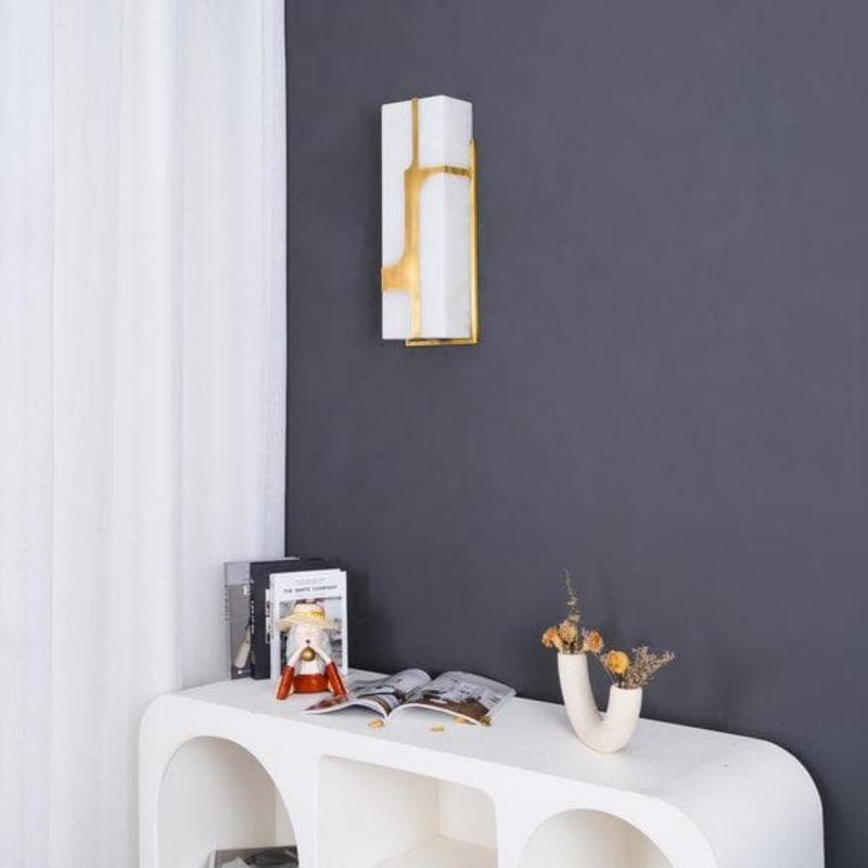 Arie Alabaster Wall Sconce - GILDLAMPS