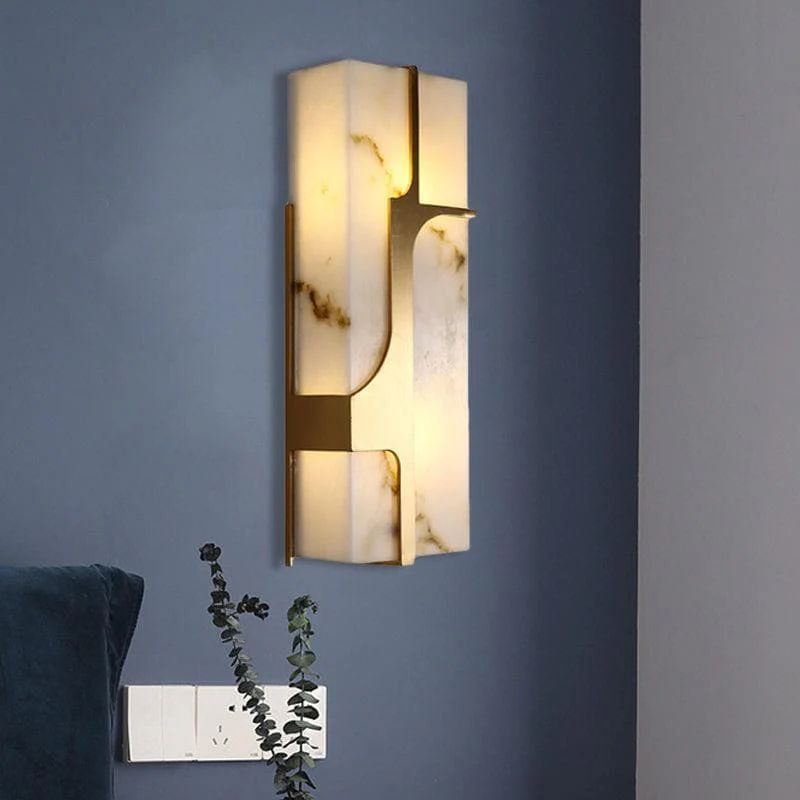 Arie Alabaster Wall Sconce - GILDLAMPS