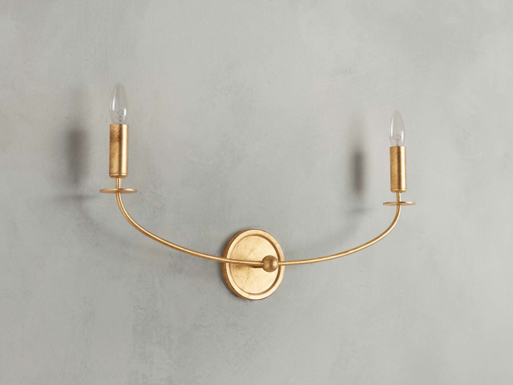 Arnett 2-Light Wall Sconce - GILDLAMPS