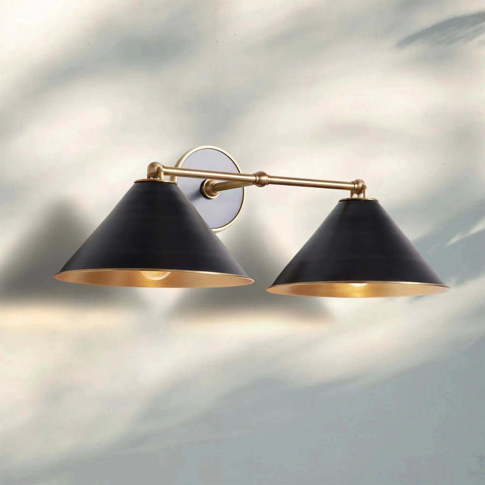Arno Double Wall Sconce - GILDLAMPS