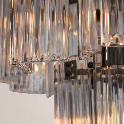 Art Glass Delsia Round Chandelier 60" - GILDLAMPS