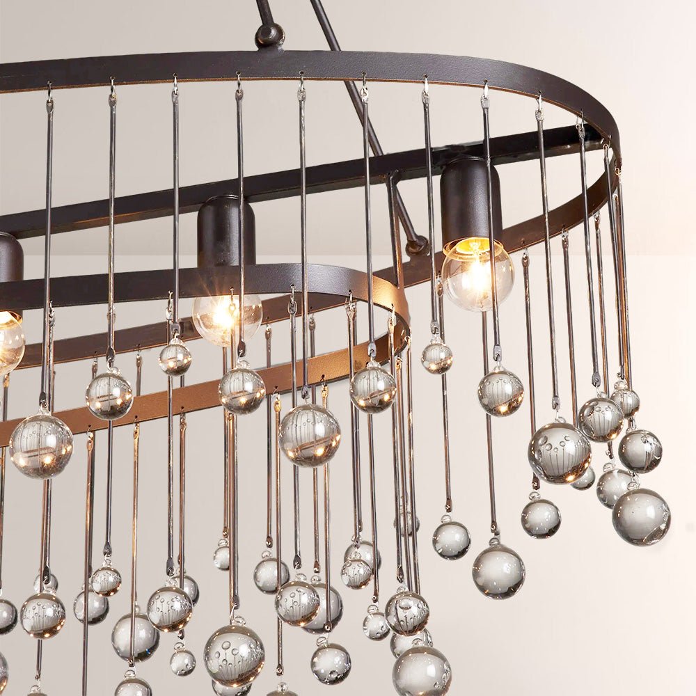 Aubluxe Oval Chandelier - GILDLAMPS
