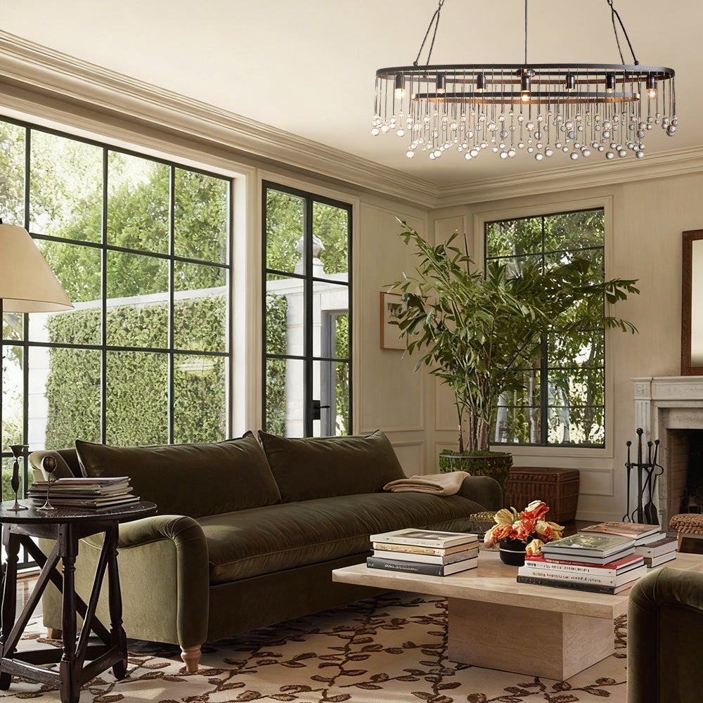 Aubluxe Oval Chandelier - GILDLAMPS