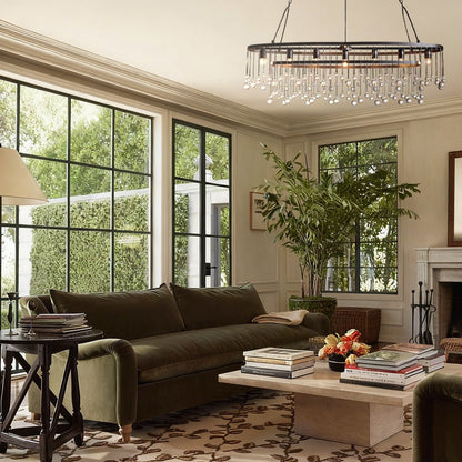 Aubluxe Oval Chandelier - GILDLAMPS