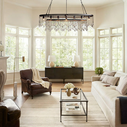 Aubluxe Oval Chandelier - GILDLAMPS