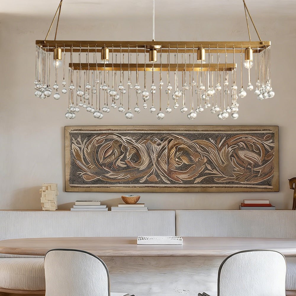 Aubluxe Rectangular Chandelier - GILDLAMPS
