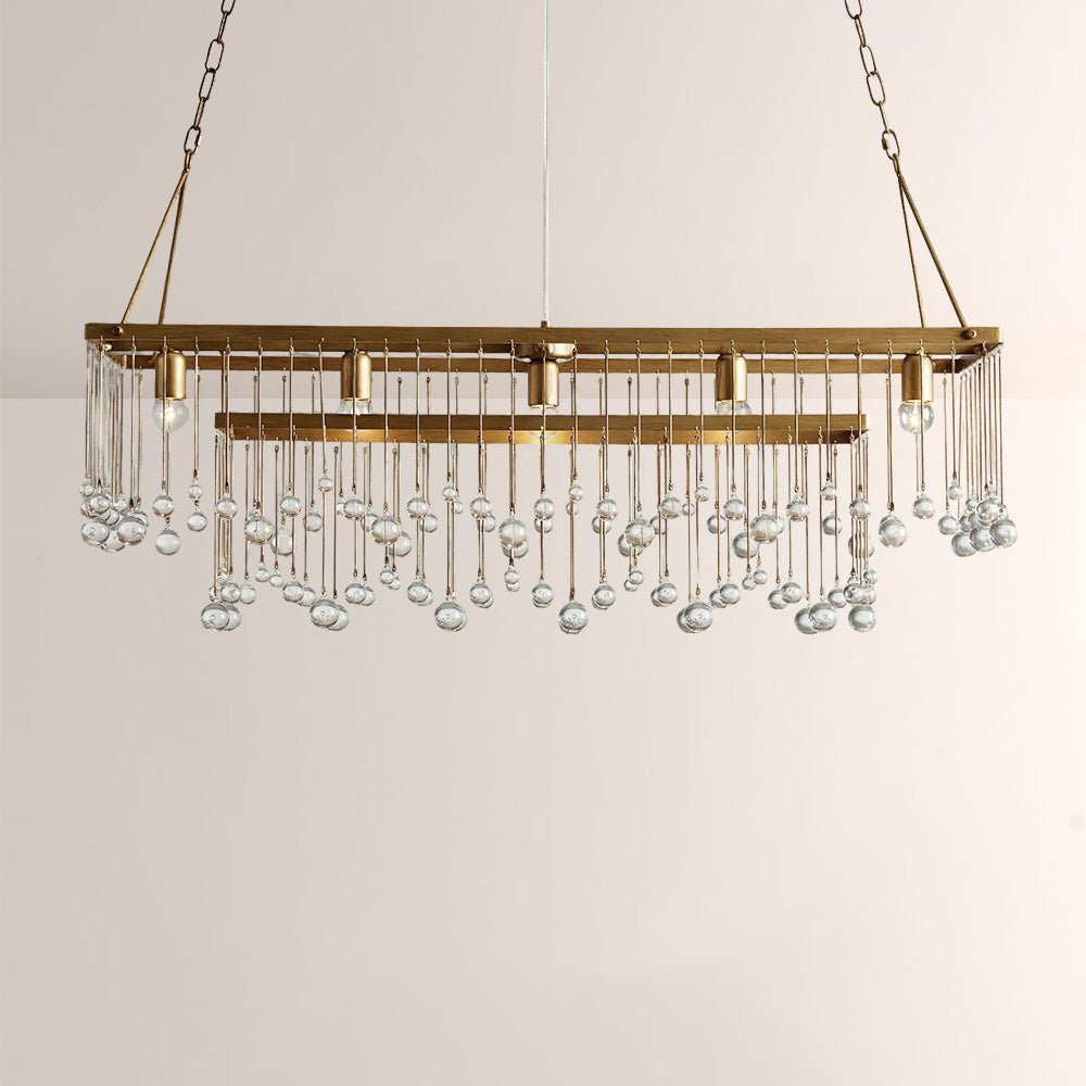 Aubluxe Rectangular Chandelier - GILDLAMPS