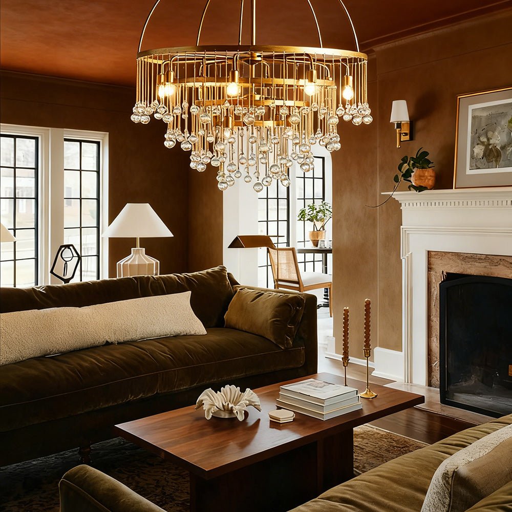 Aubluxe Round Chandelier - GILDLAMPS