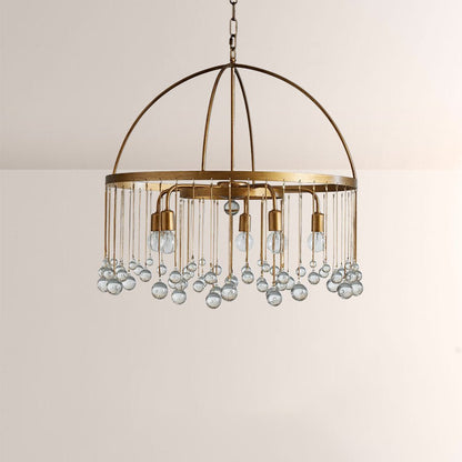 Aubluxe Round Two - Tier Chandelier - GILDLAMPS