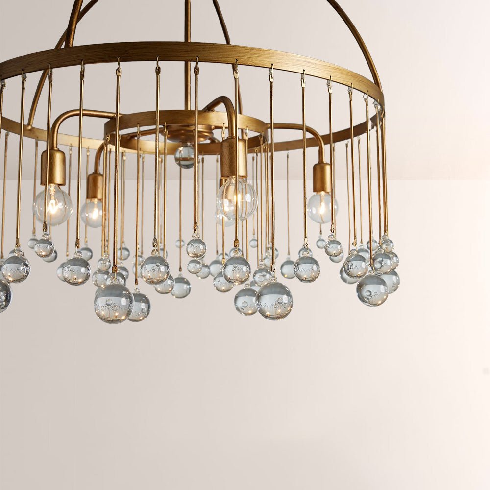 Aubluxe Round Two - Tier Chandelier - GILDLAMPS