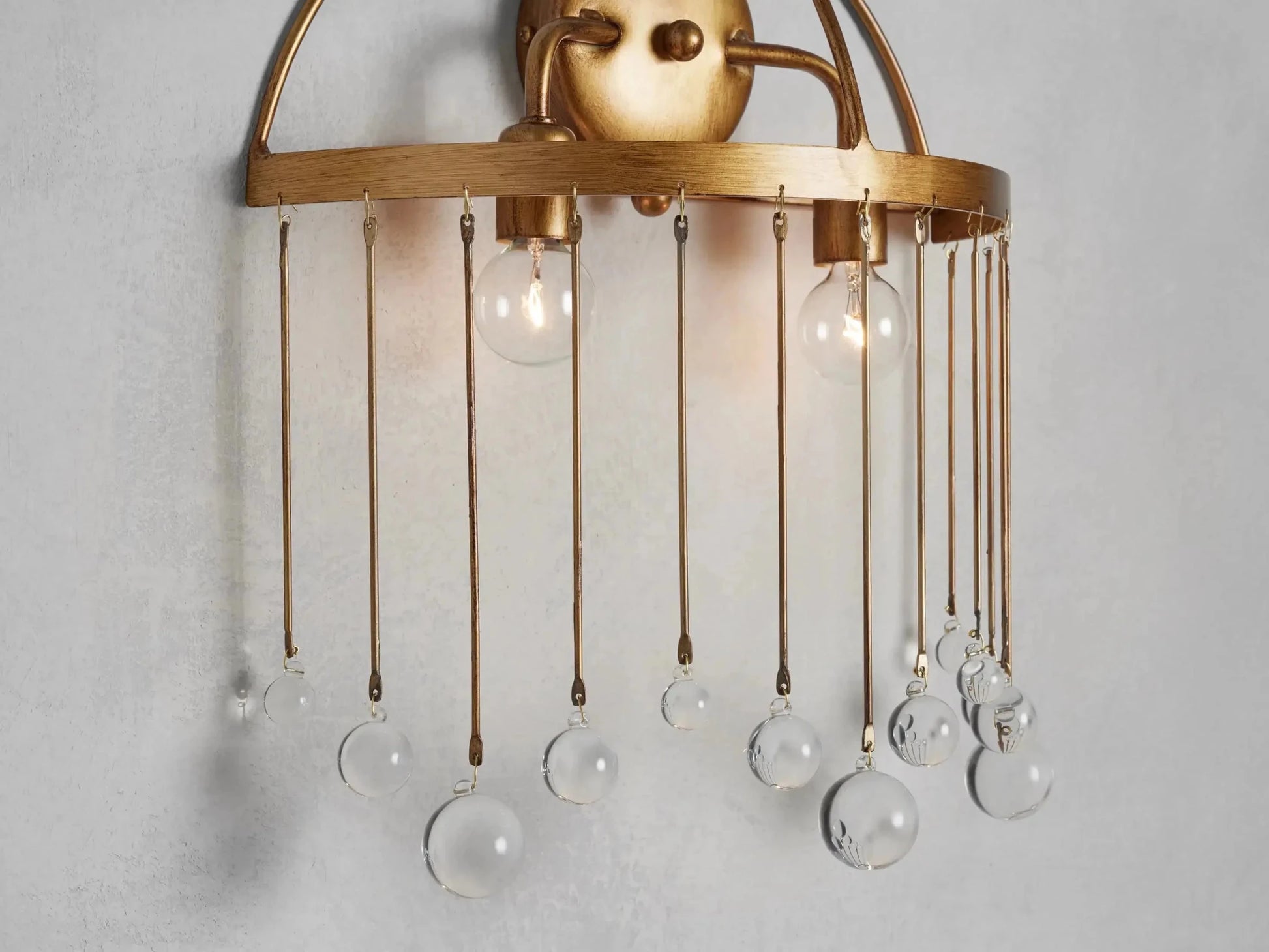 Aubrey 2-Light Wall Sconce - GILDLAMPS