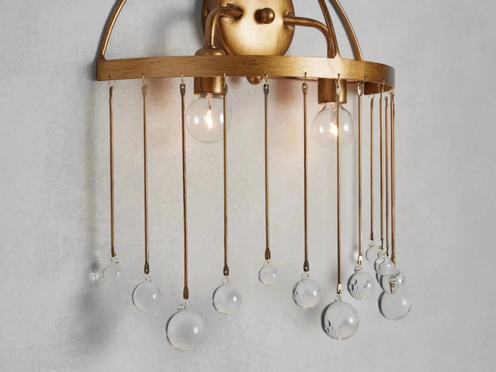 Aubrey 2-Light Wall Sconce - GILDLAMPS