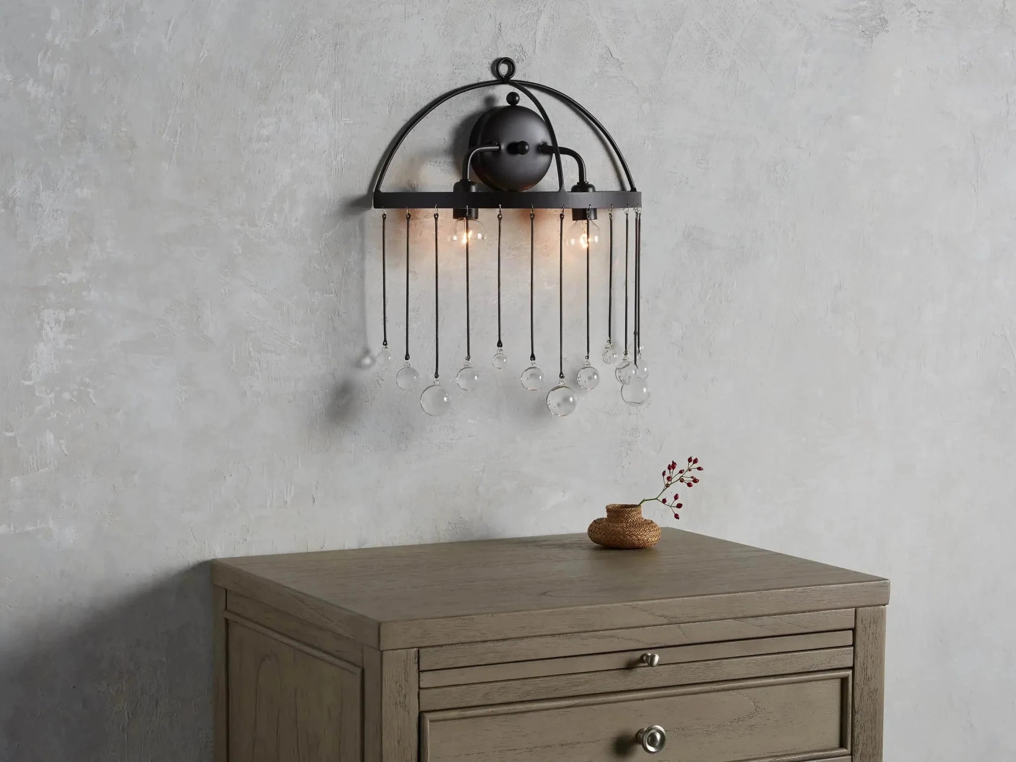 Aubrey 2-Light Wall Sconce - GILDLAMPS