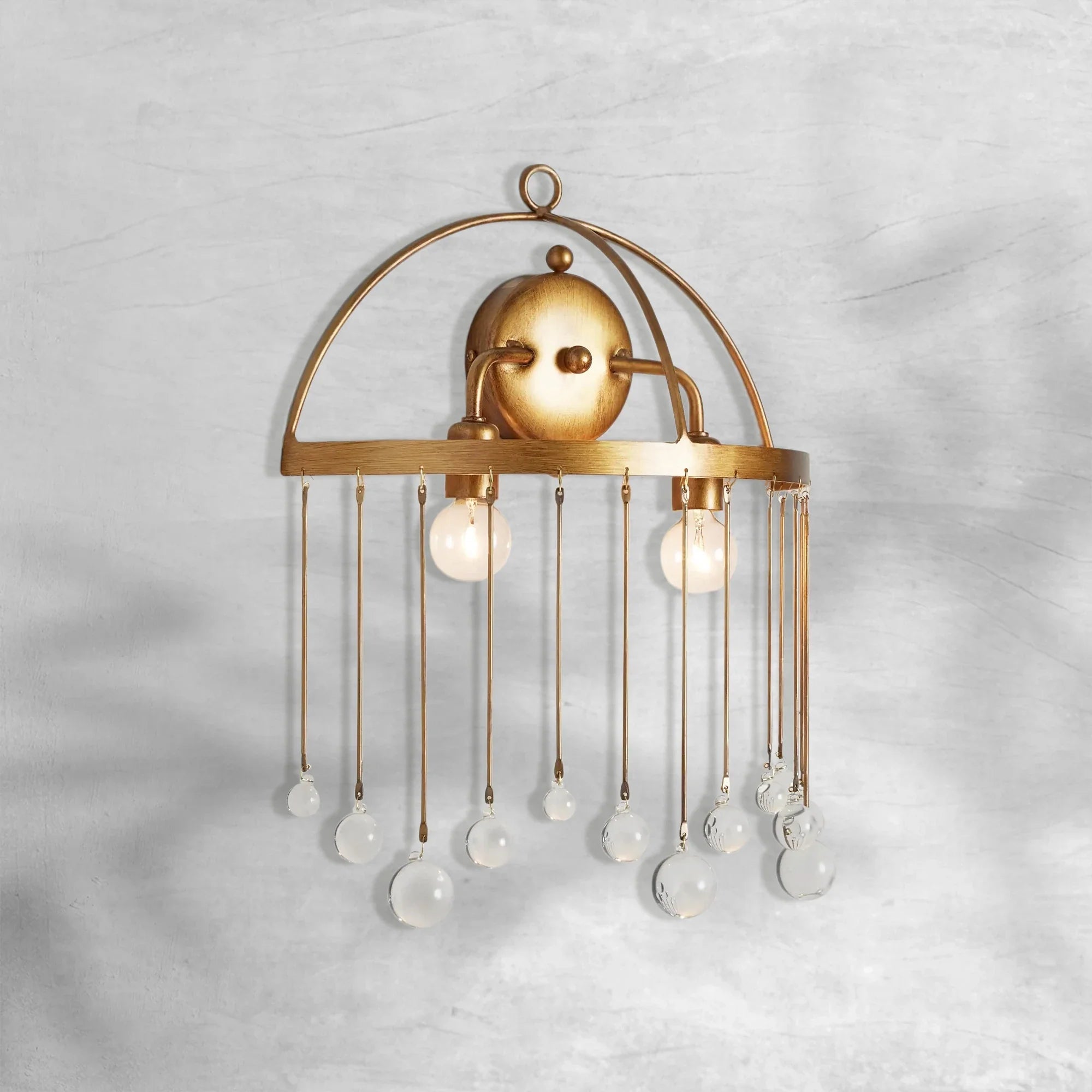 Aubrey 2-Light Wall Sconce - GILDLAMPS