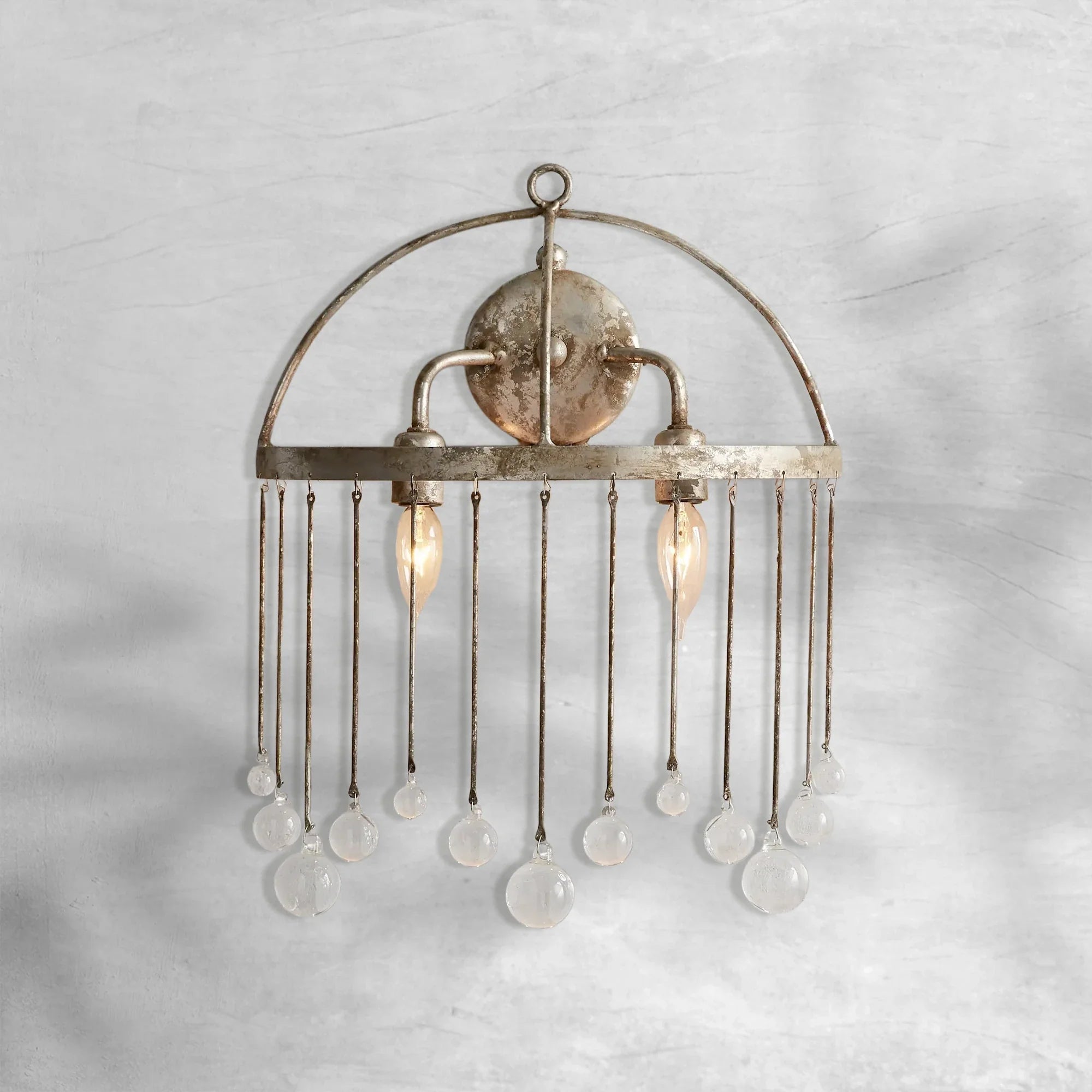 Aubrey 2-Light Wall Sconce - GILDLAMPS