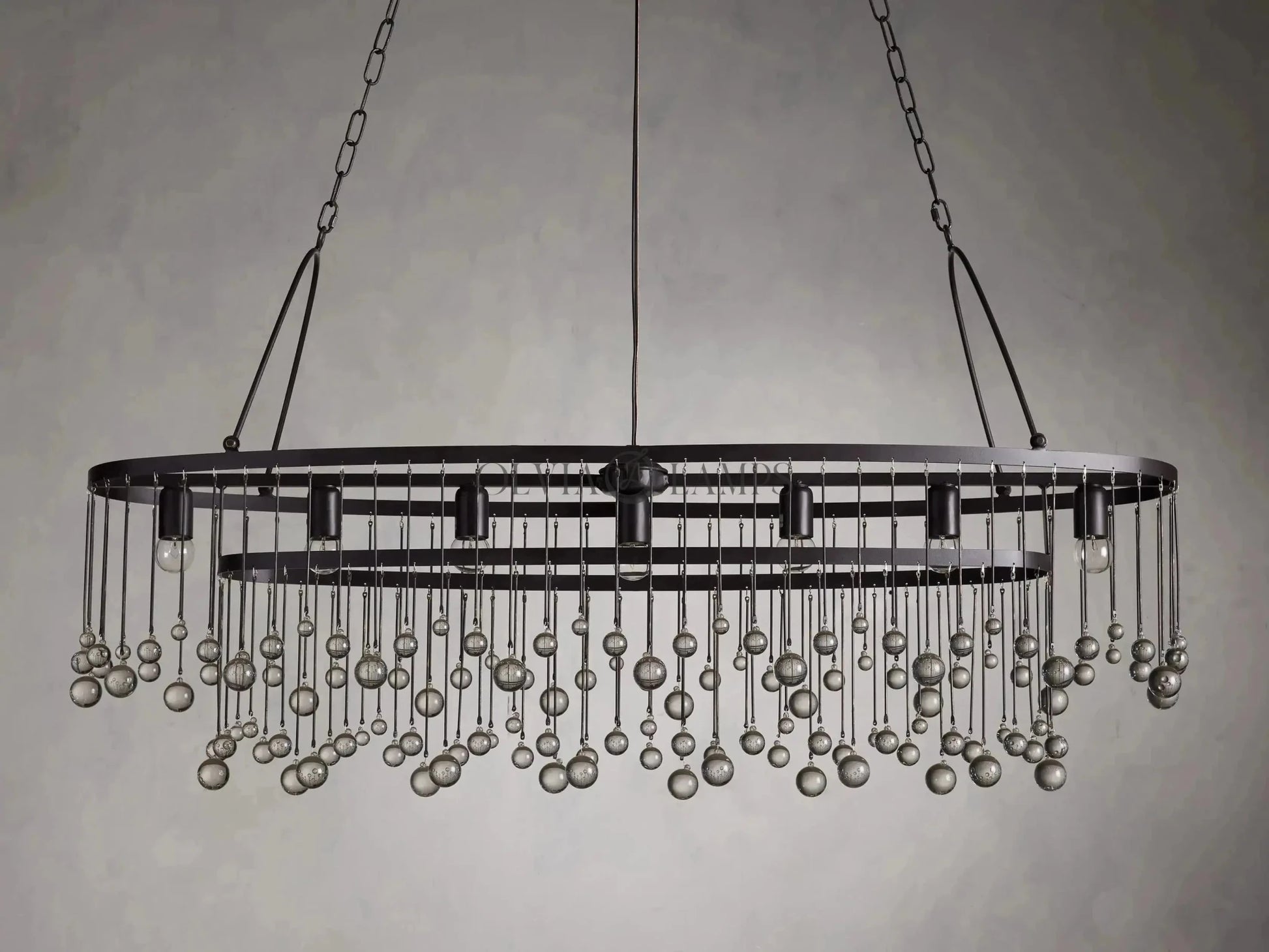 Aubrey Oval Chandelier - GILDLAMPS