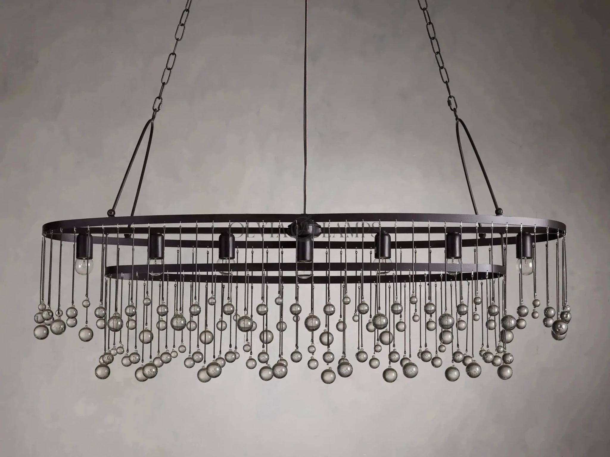 Aubrey Oval Chandelier - GILDLAMPS