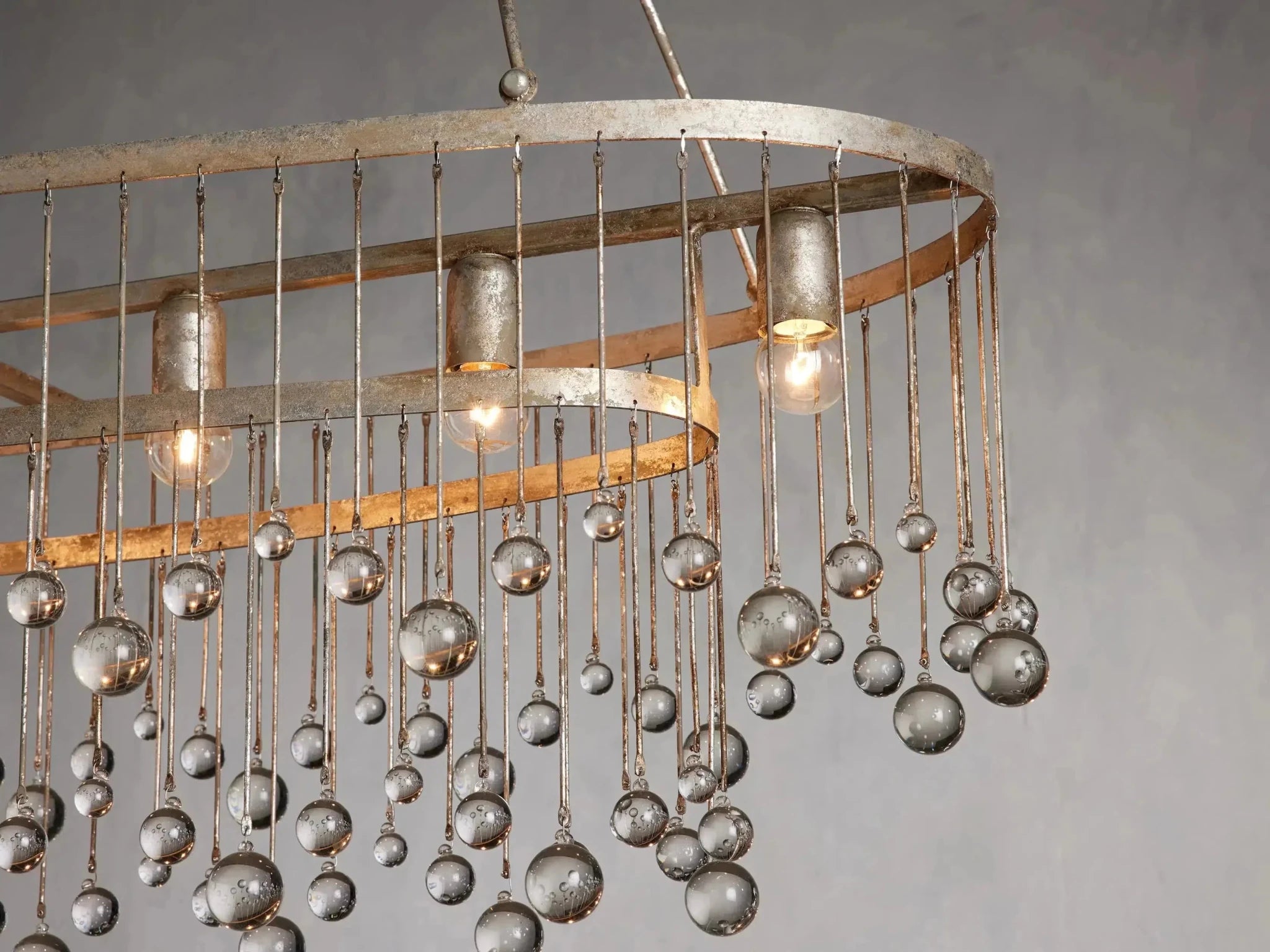 Aubrey Oval Chandelier - GILDLAMPS