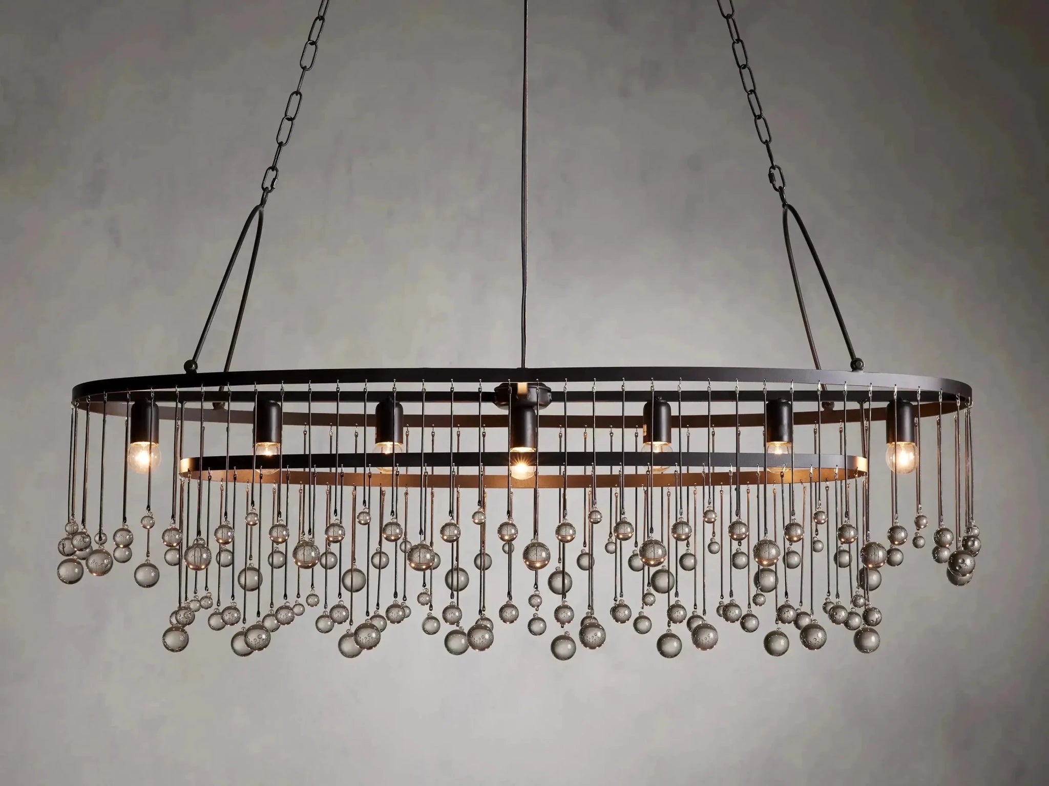 Aubrey Oval Chandelier - GILDLAMPS
