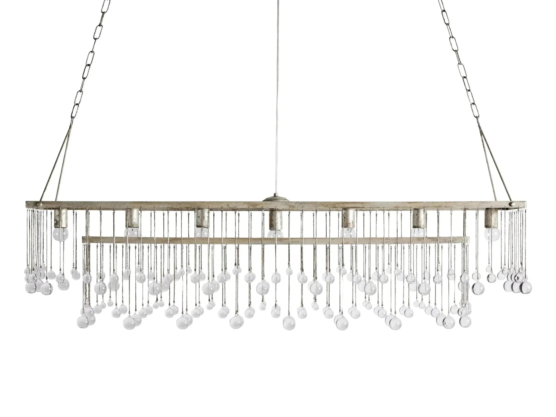Aubrey Rectangular Chandelier 47''60'' - GILDLAMPS