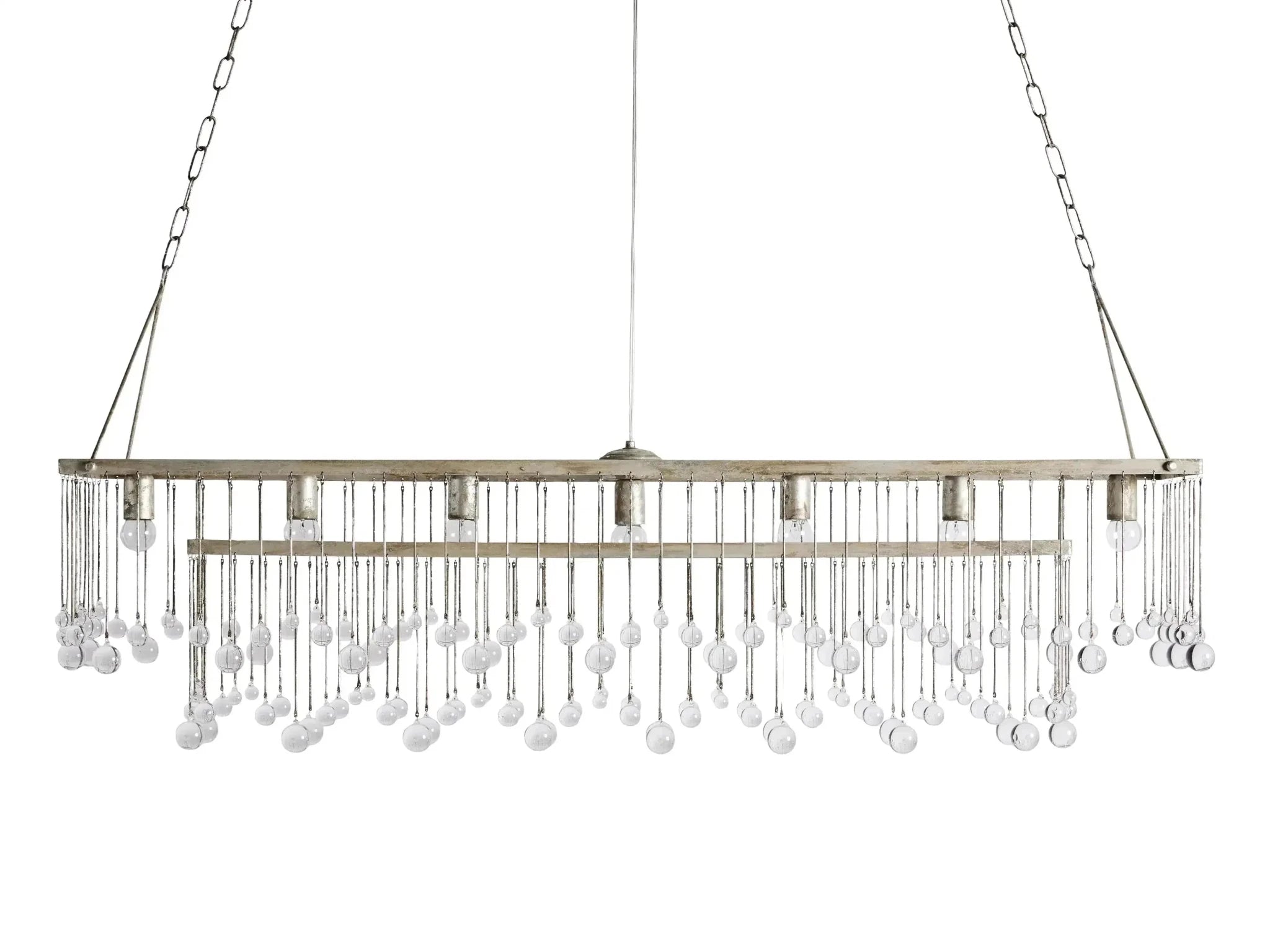 Aubrey Rectangular Chandelier 47''60'' - GILDLAMPS