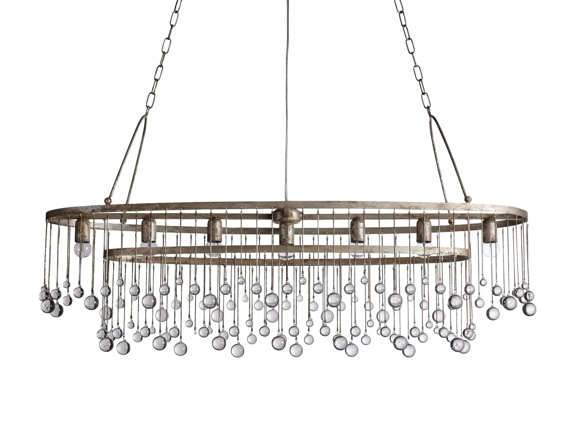 Aubrey Rectangular Chandelier 47''60'' - GILDLAMPS
