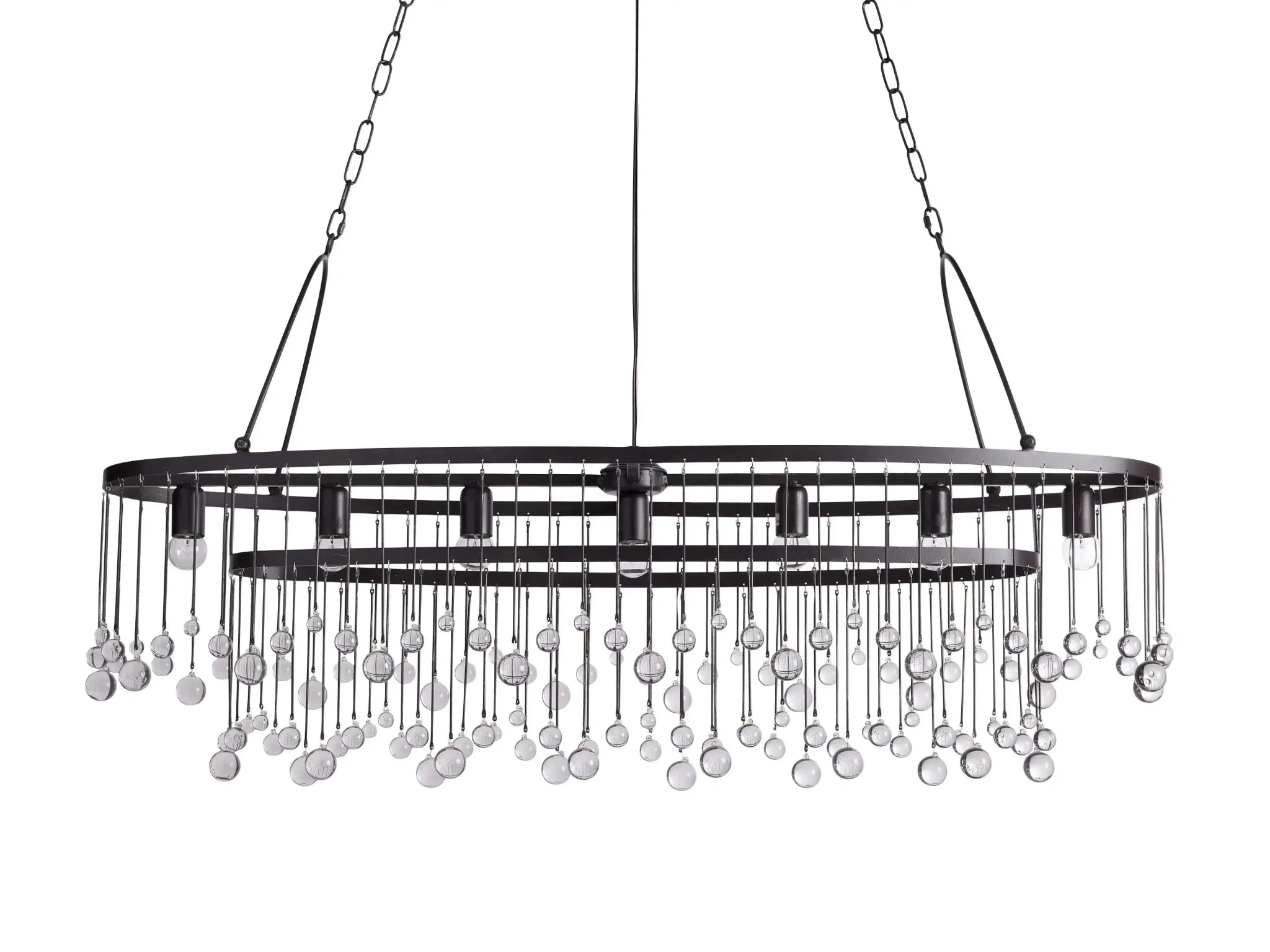 Aubrey Rectangular Chandelier 47''60'' - GILDLAMPS