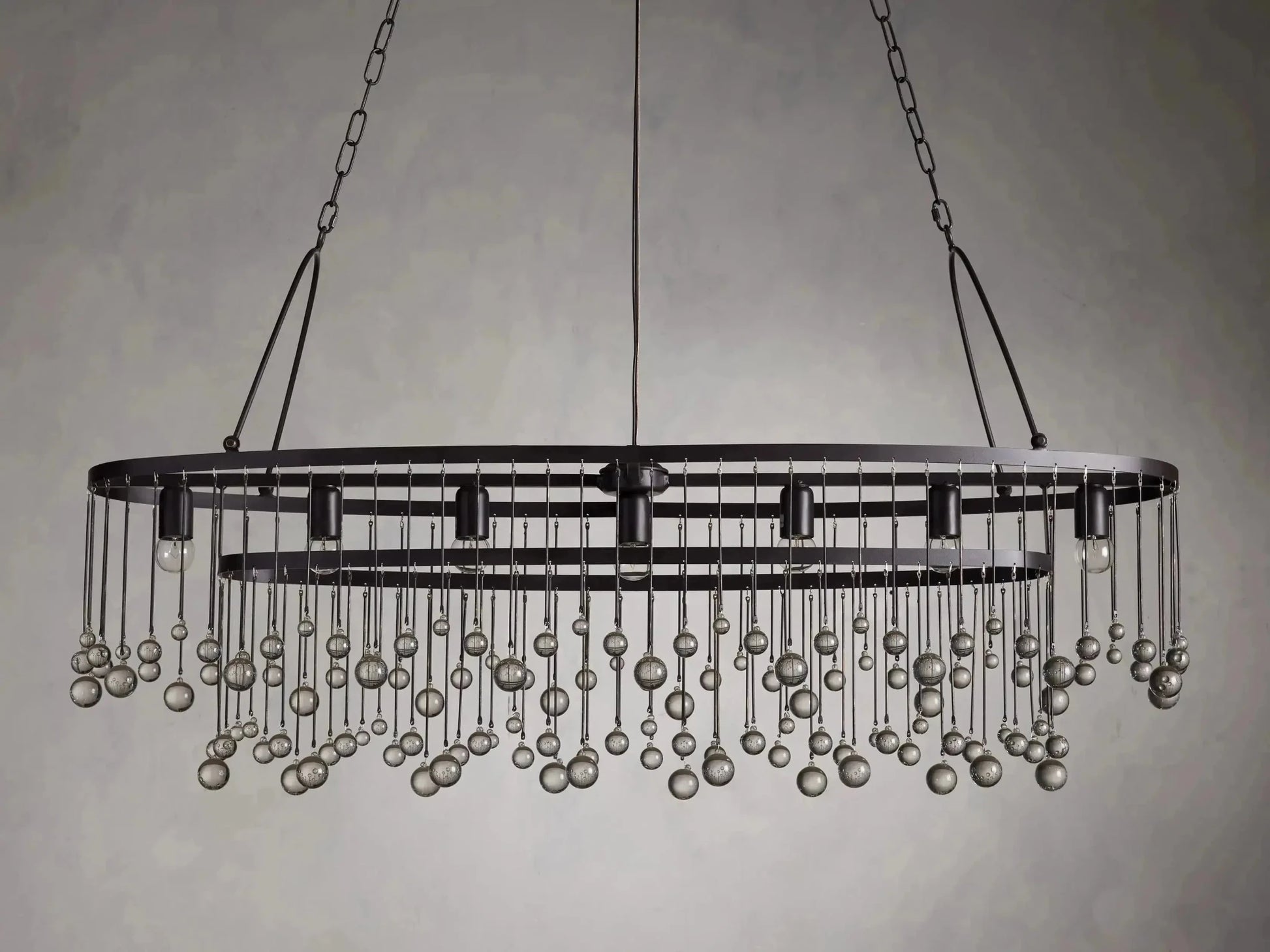 Aubrey Rectangular Chandelier 47''60'' - GILDLAMPS