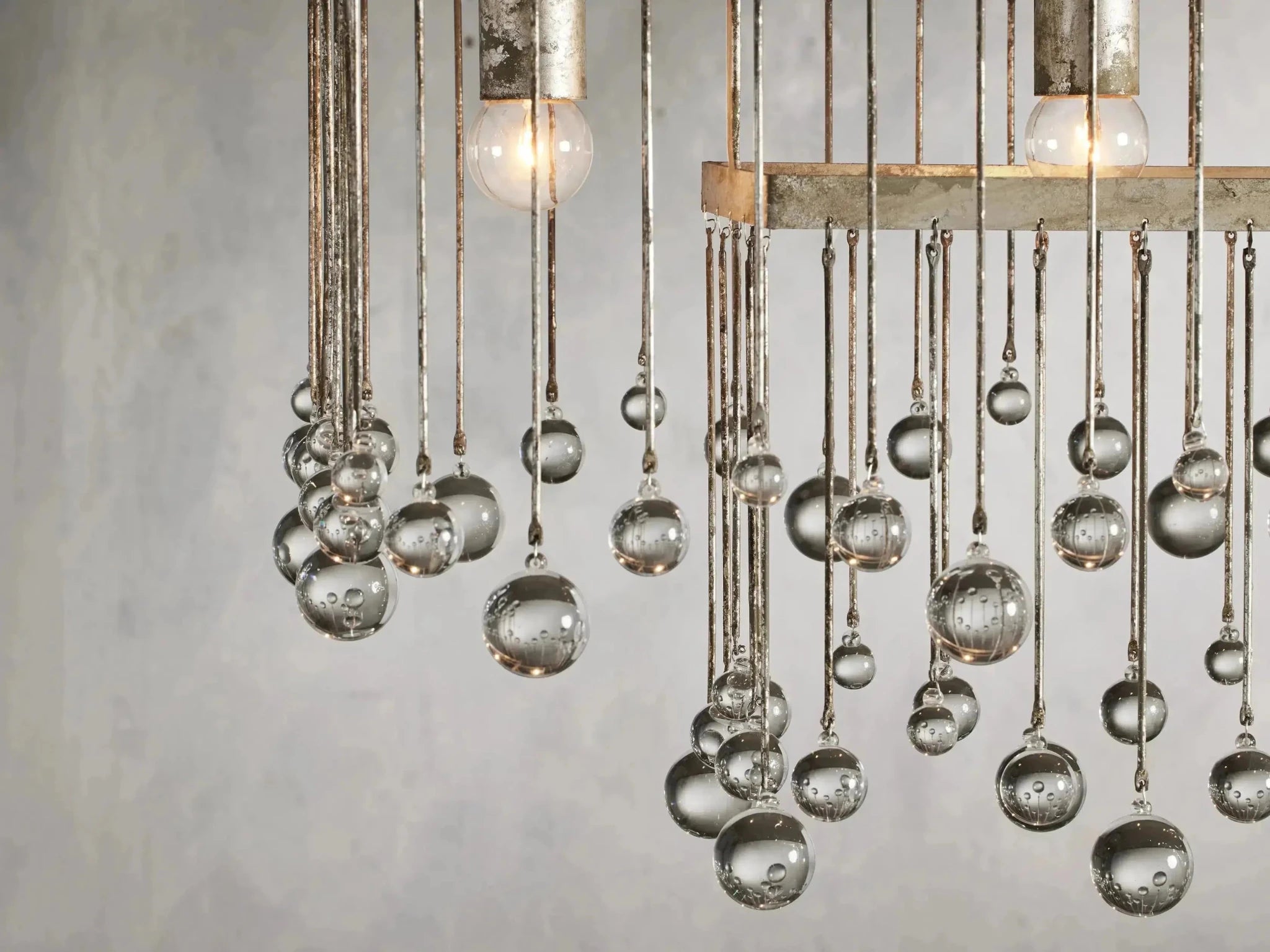 Aubrey Rectangular Chandelier 47''60'' - GILDLAMPS