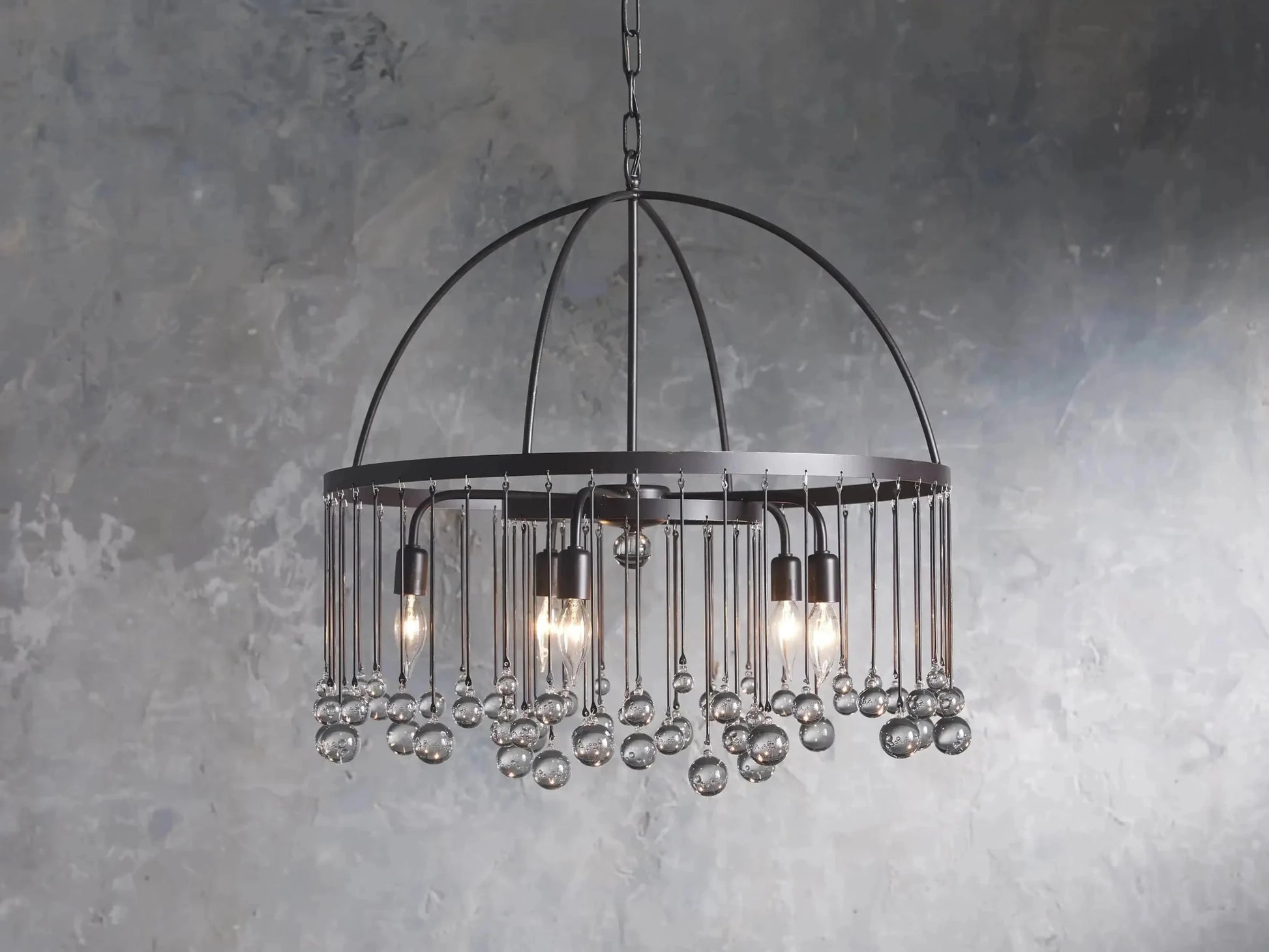 Aubrey Round Chandelier - GILDLAMPS