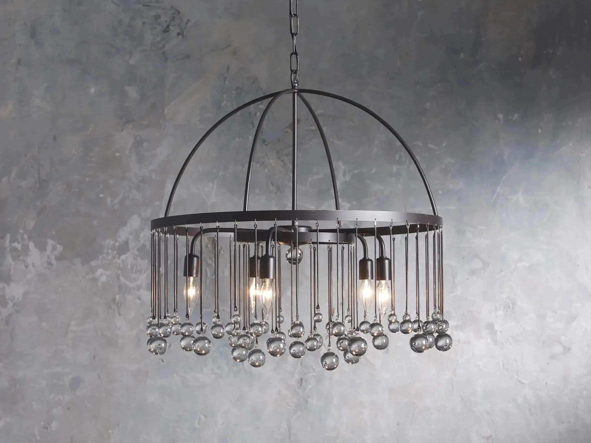 Aubrey Round Chandelier - GILDLAMPS