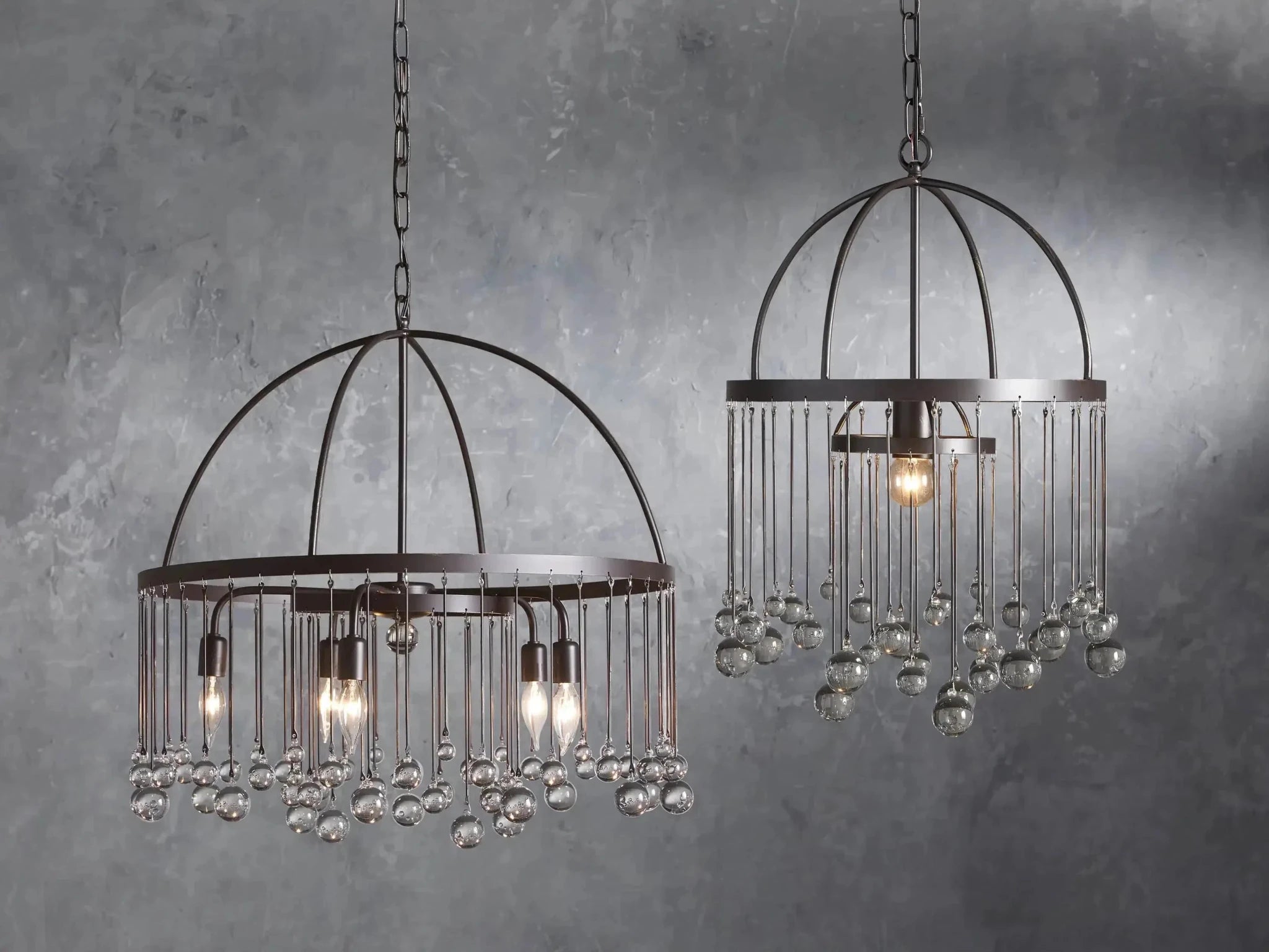 Aubrey Round Chandelier - GILDLAMPS