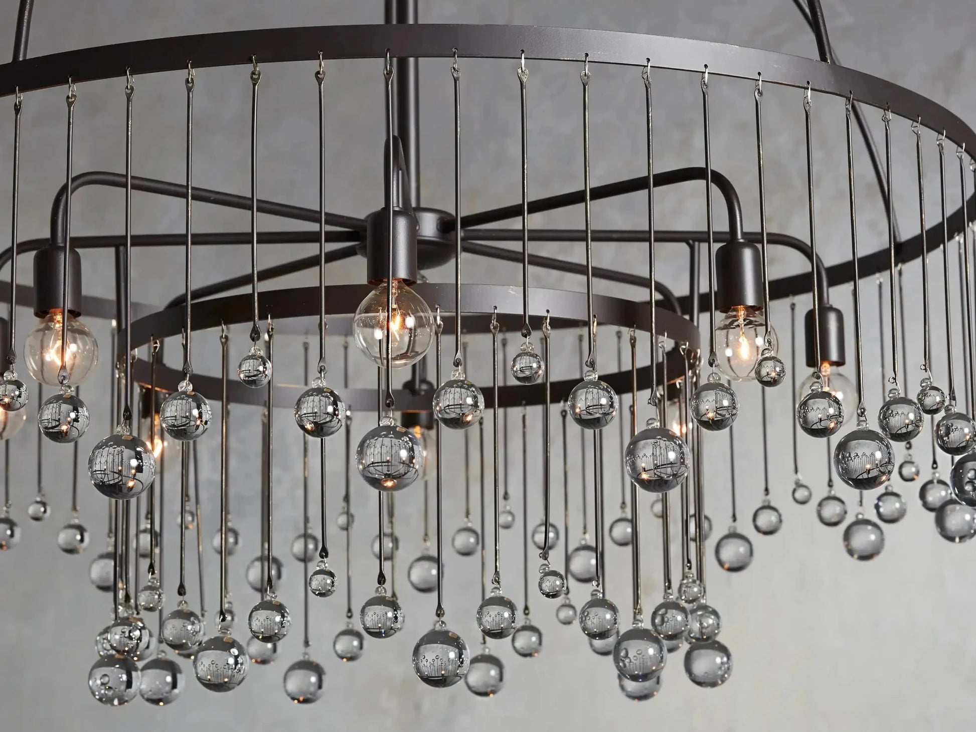 Aubrey Round Chandelier - GILDLAMPS