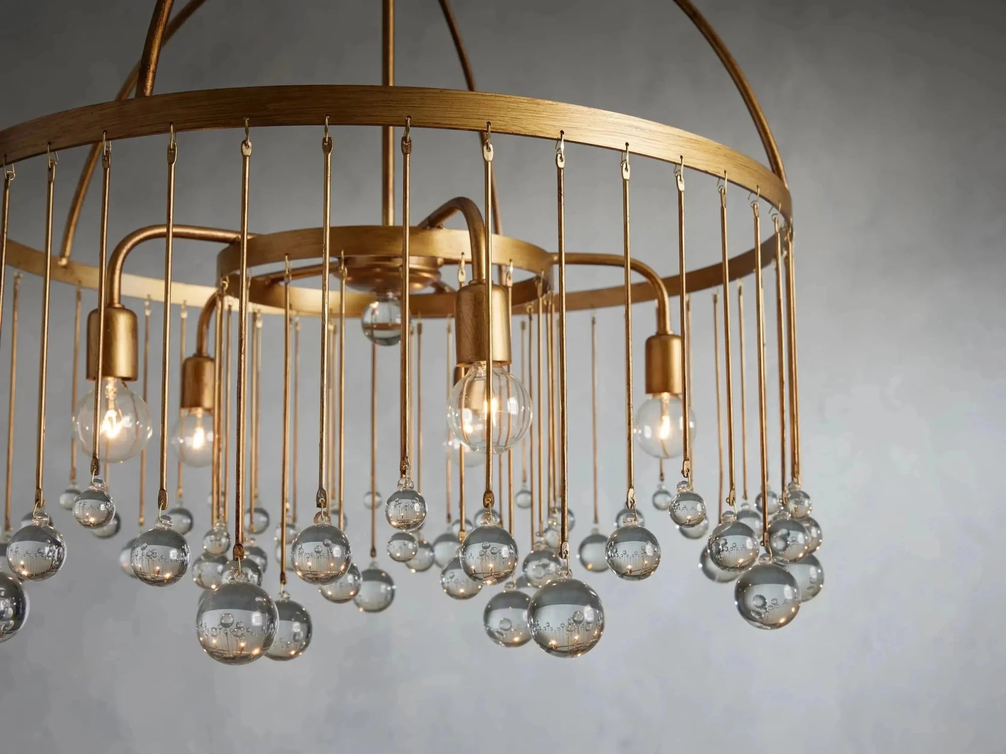 Aubrey Round Chandelier - GILDLAMPS
