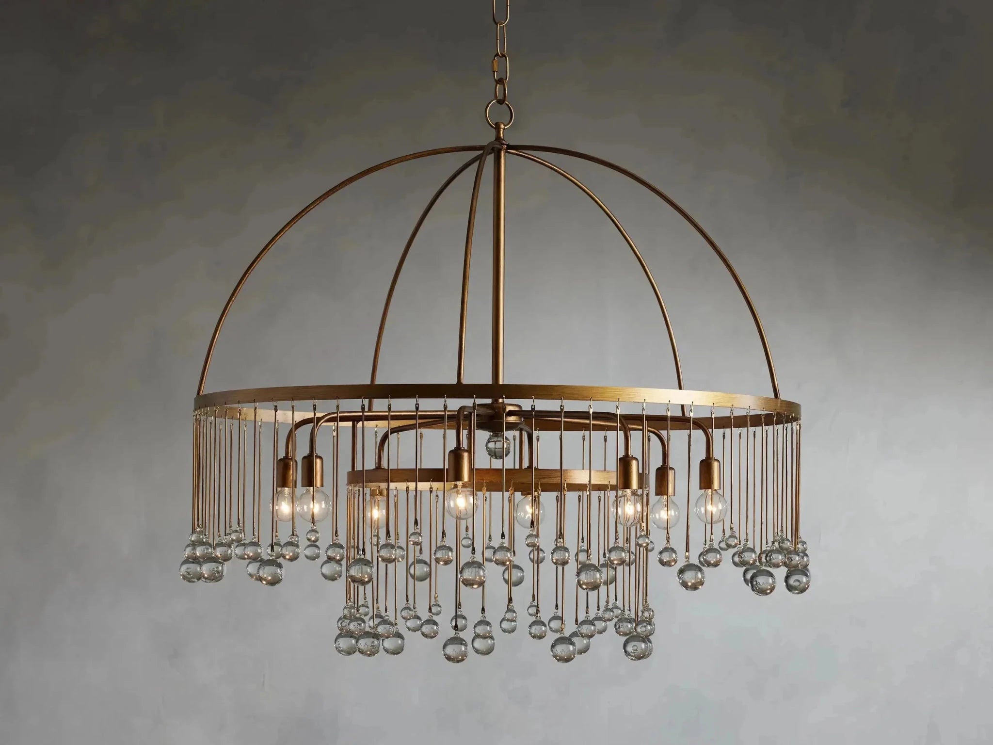 Aubrey Round Chandelier - GILDLAMPS