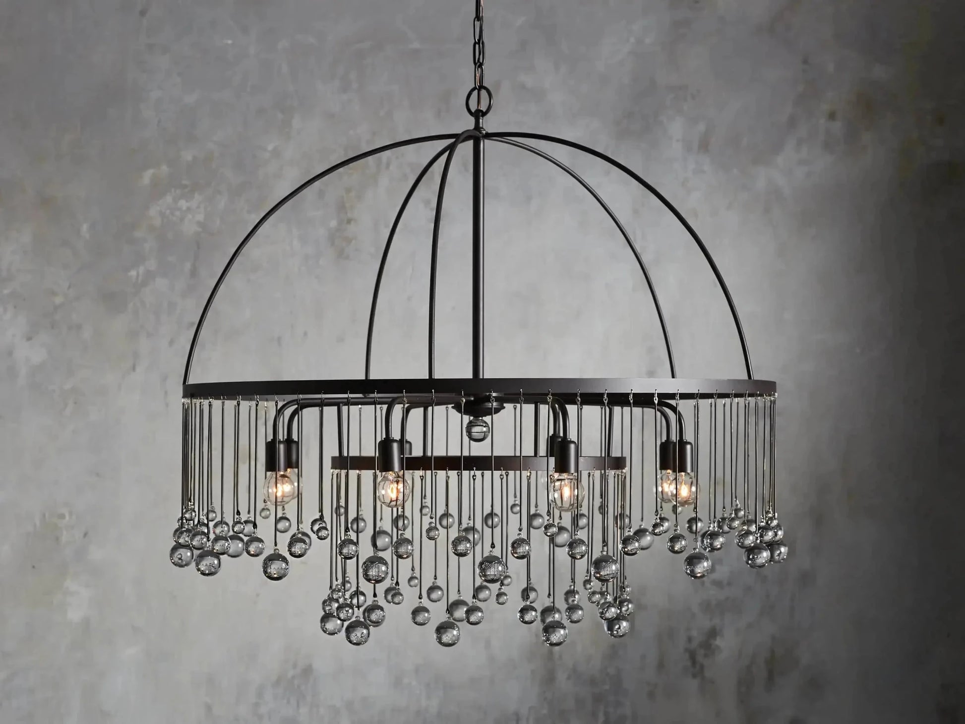 Aubrey Round Chandelier - GILDLAMPS