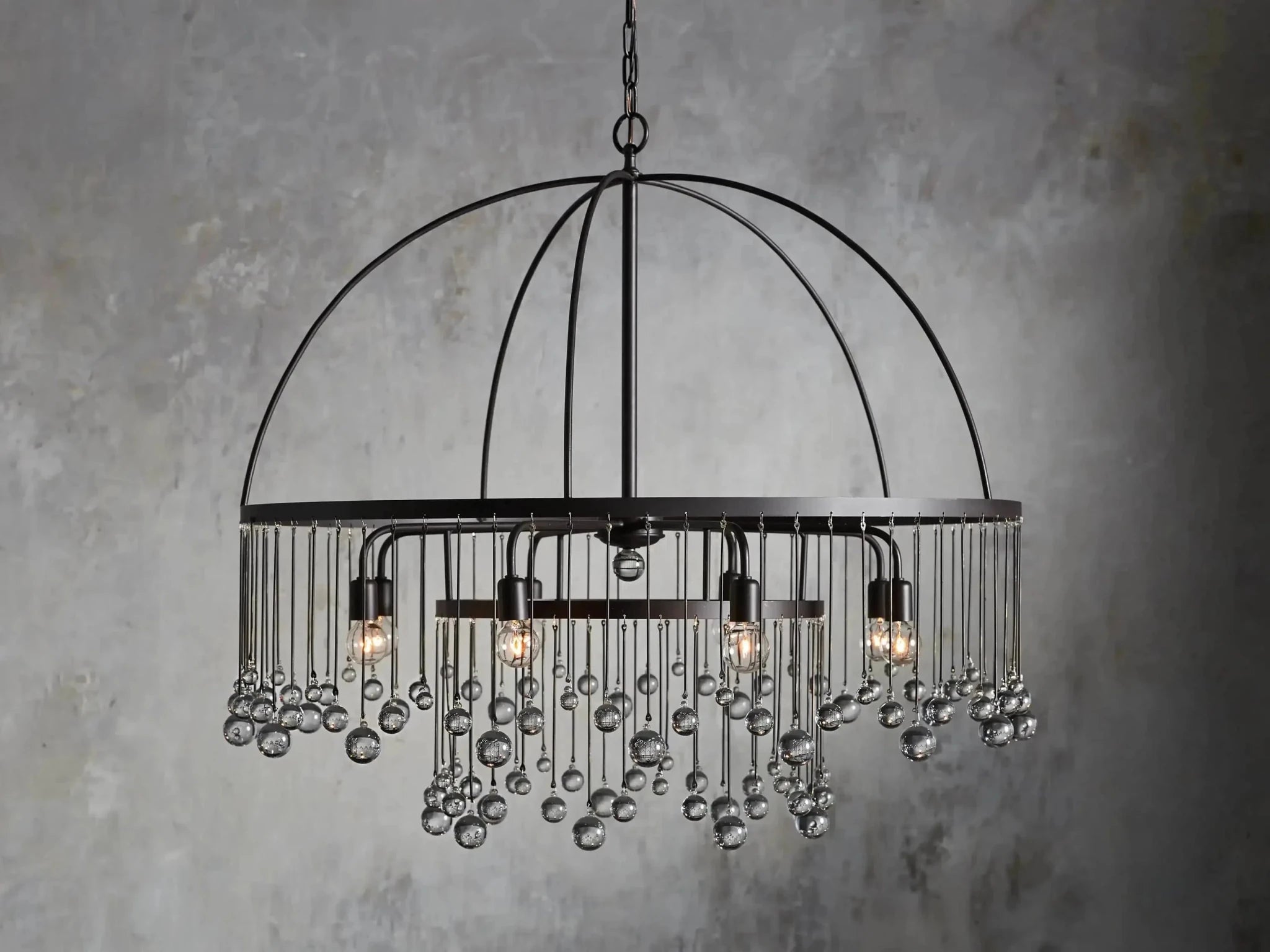 Aubrey Round Chandelier - GILDLAMPS