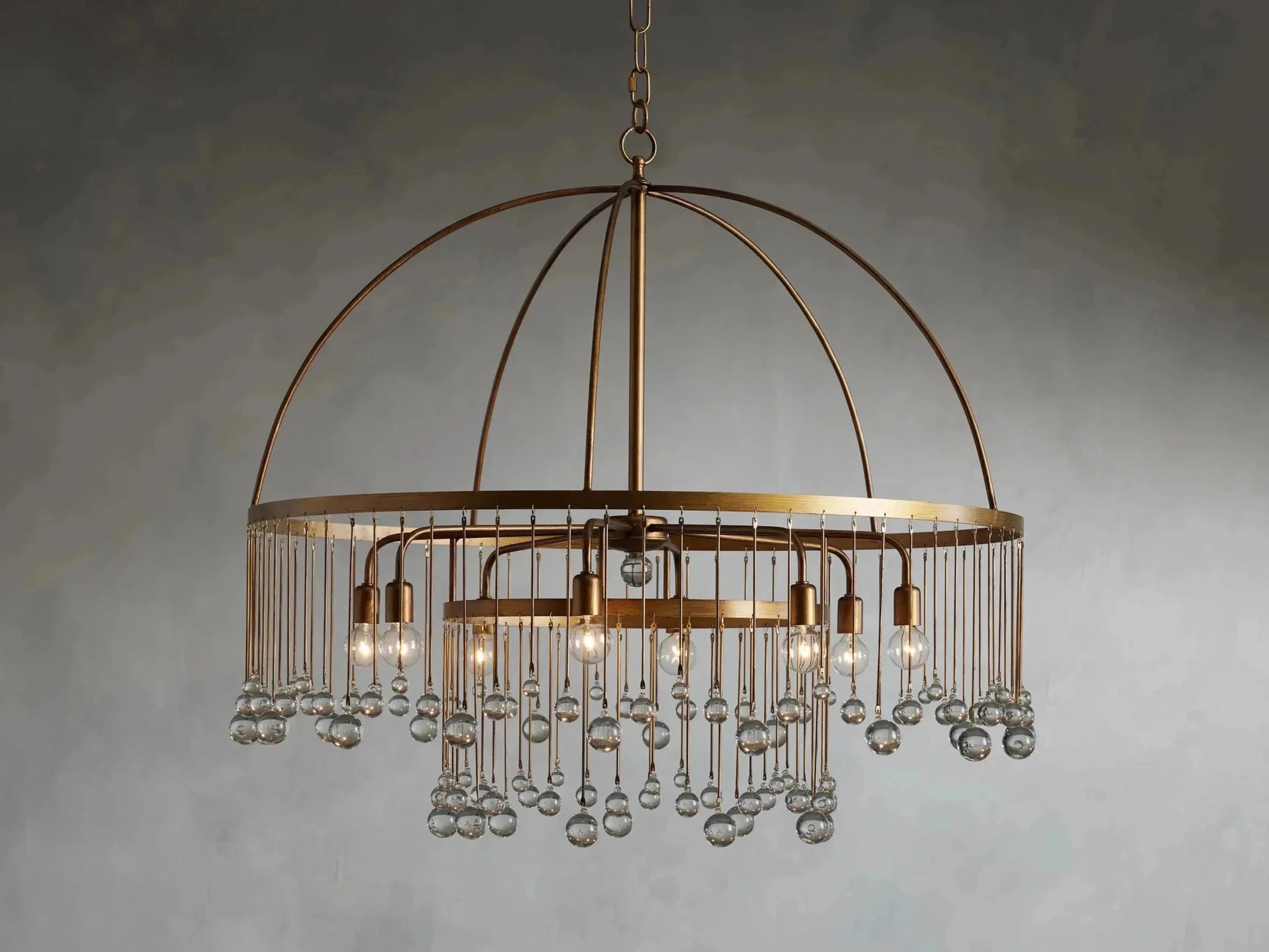 Aubrey Round Chandelier - GILDLAMPS