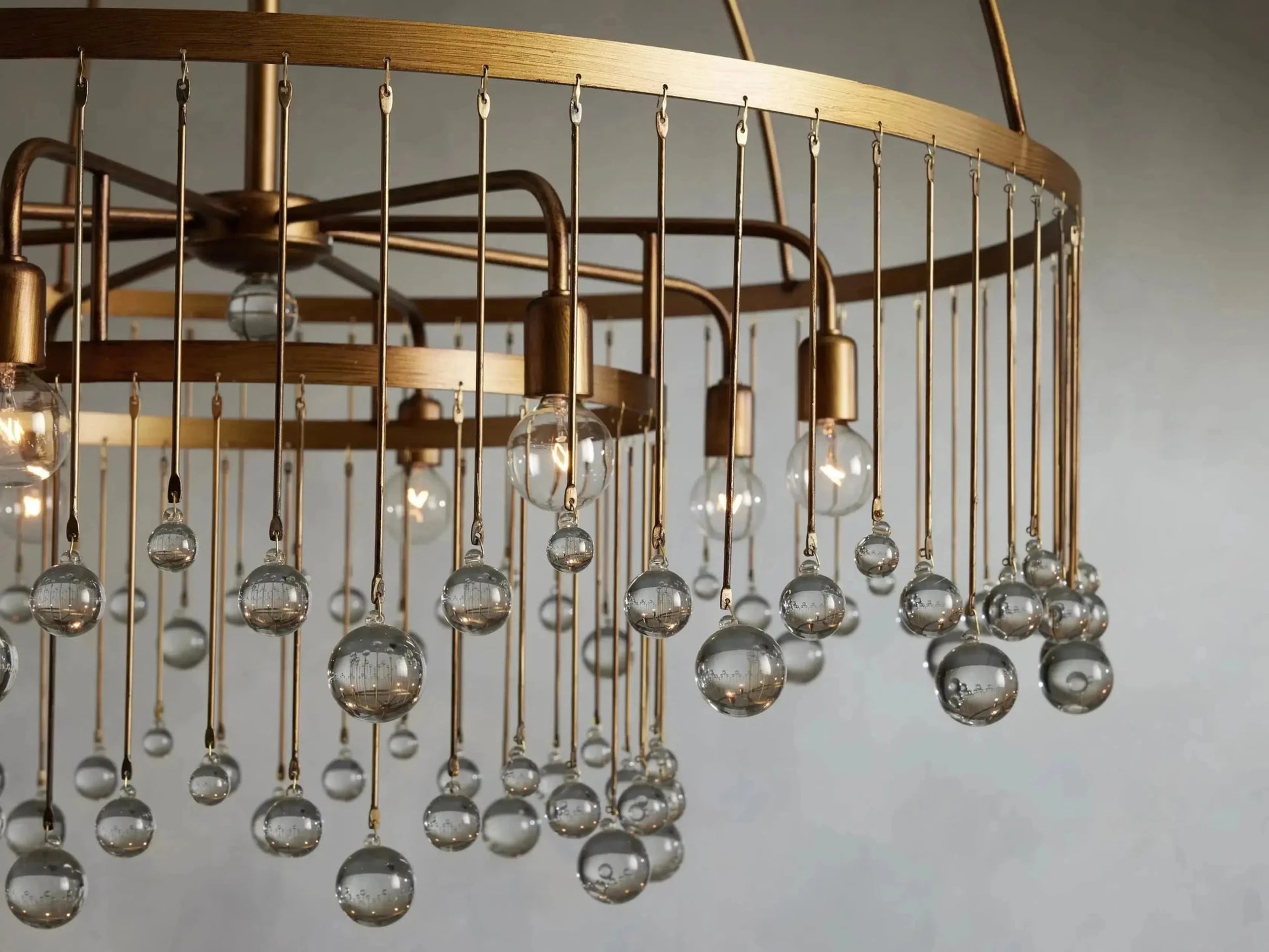 Aubrey Round Chandelier - GILDLAMPS