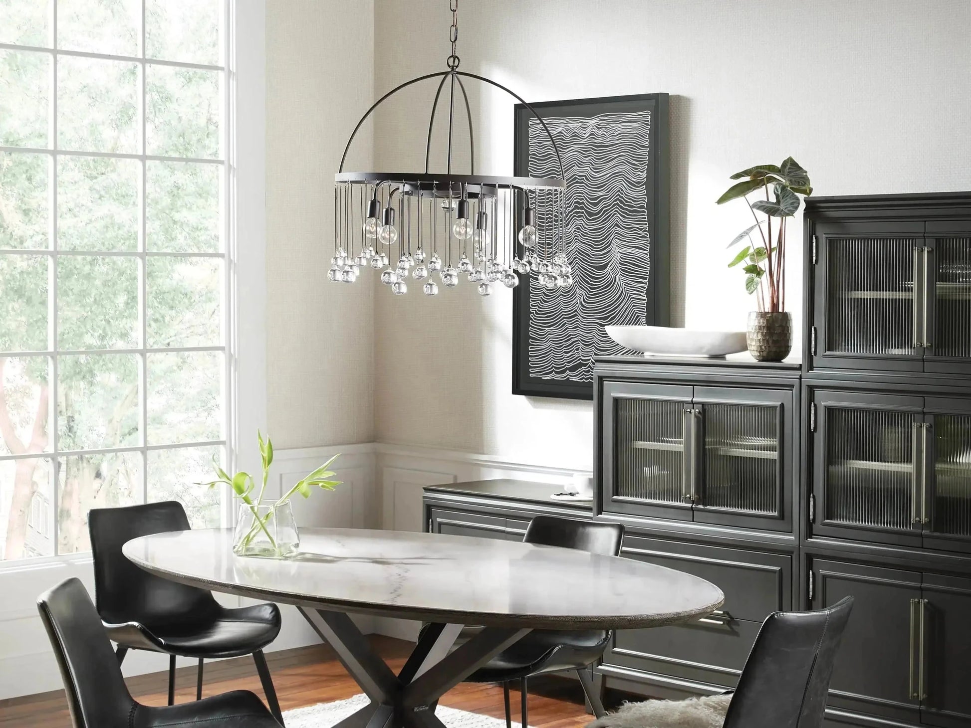 Aubrey Round Chandelier - GILDLAMPS