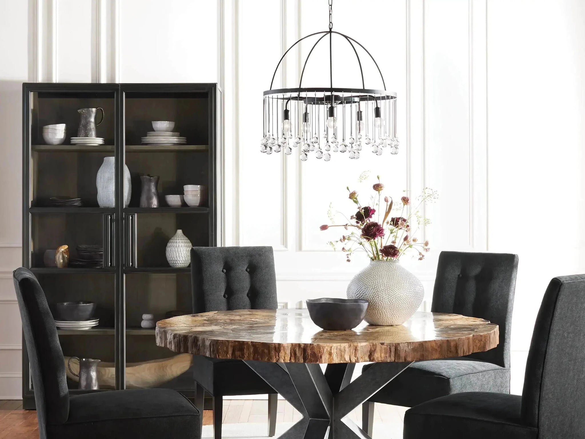 Aubrey Round Chandelier - GILDLAMPS