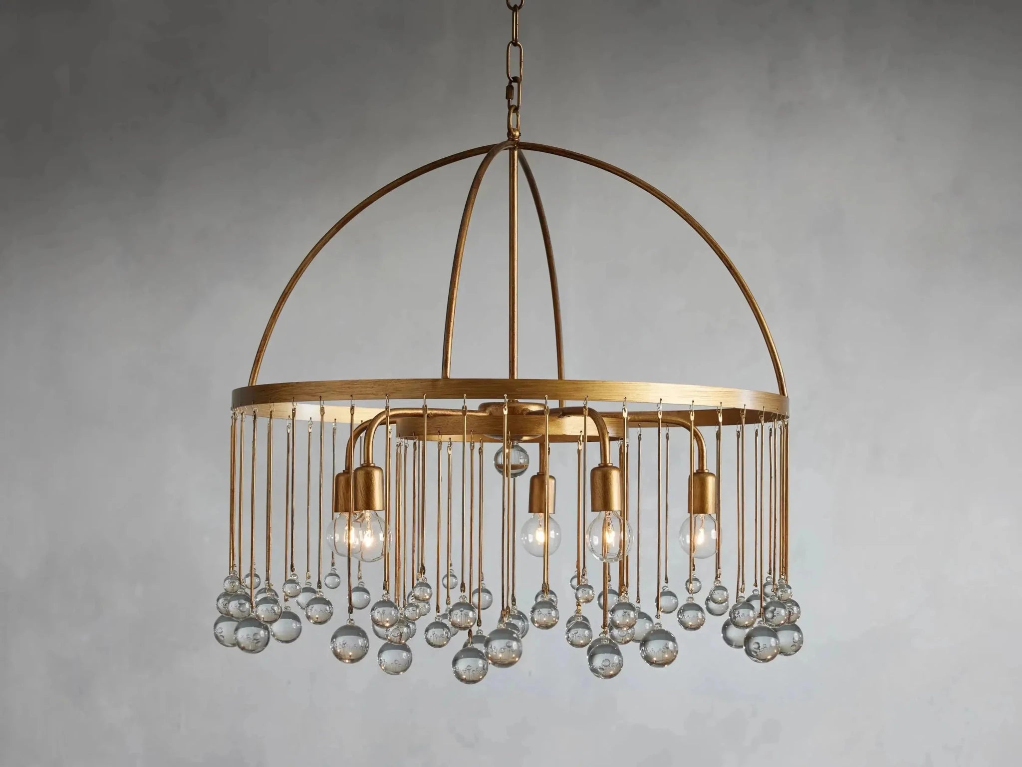Aubrey Round Chandelier - GILDLAMPS